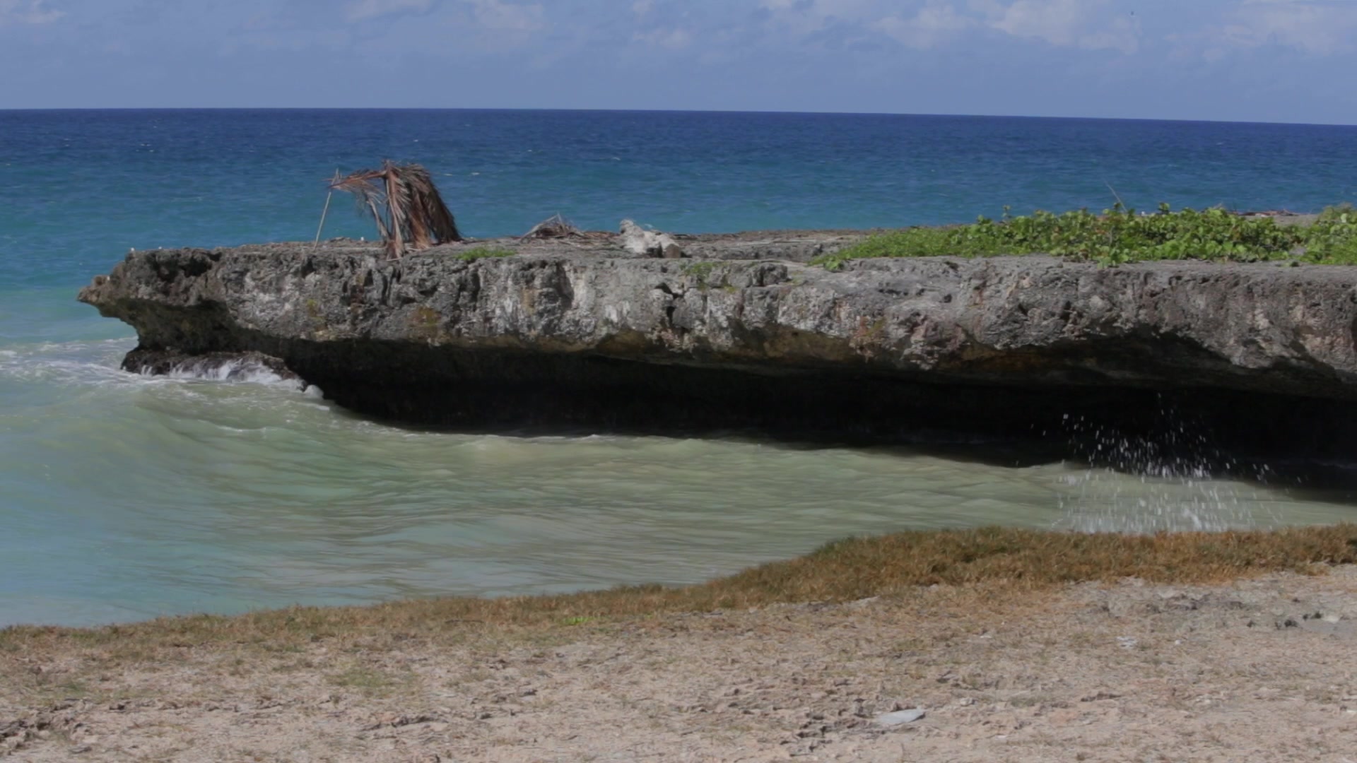 Rocky Beach in the Dominican Republic