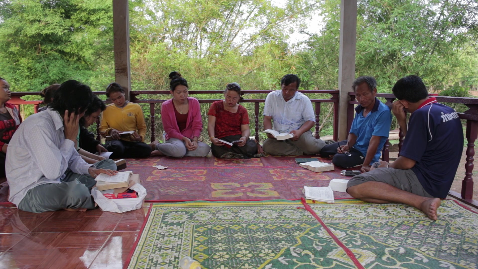Bible Study in Laos