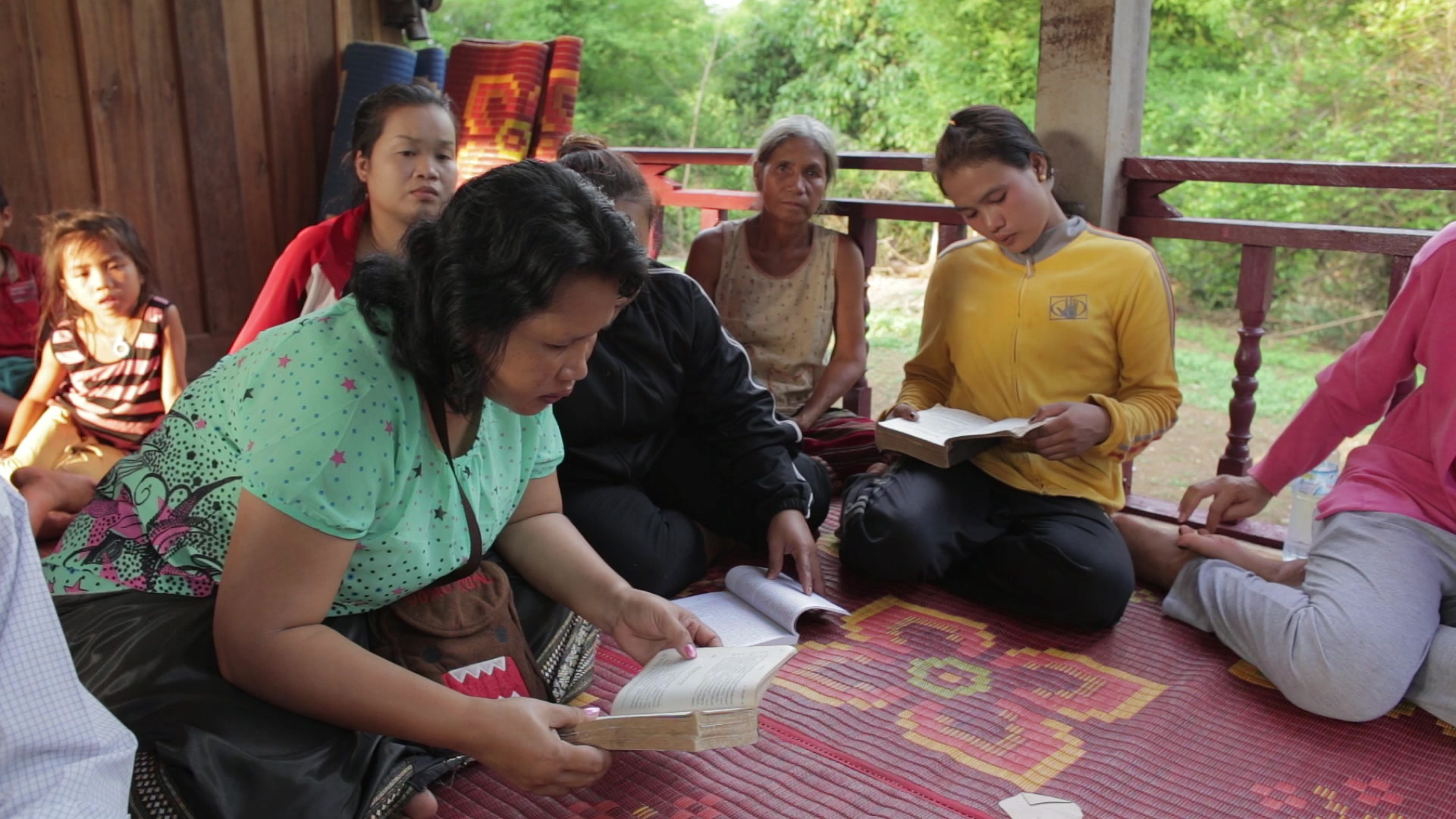 Bible Study in Laos