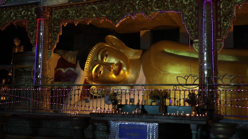 Kaw Gon Cave in Myanmar