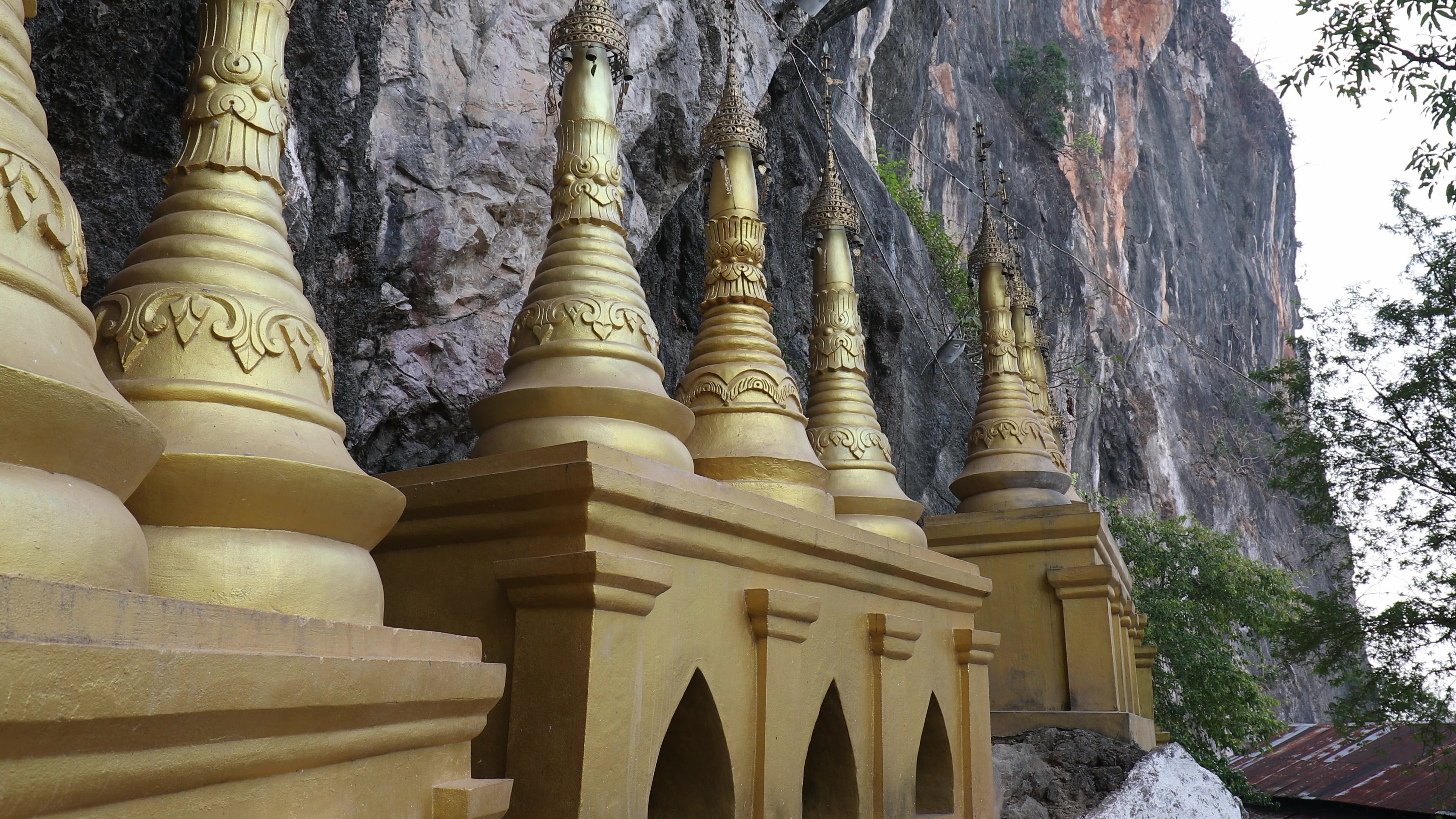 Kaw Gon Cave in Myanmar