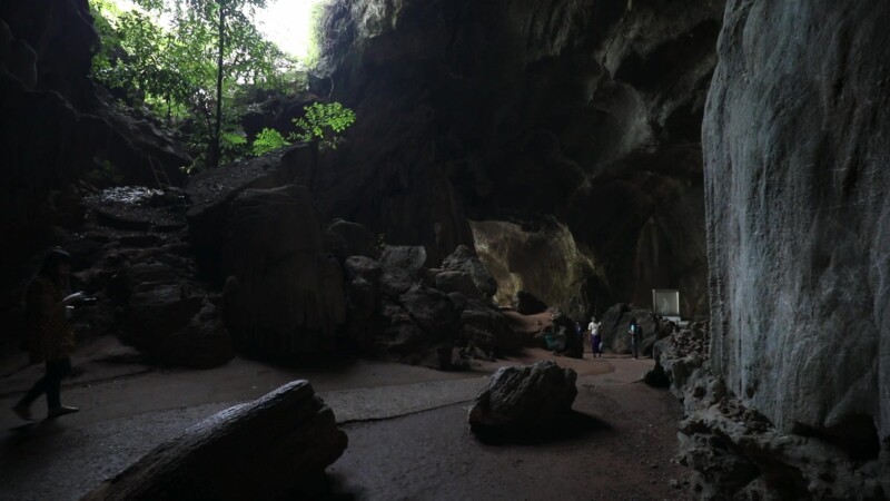 Kaw Gon Cave in Myanmar