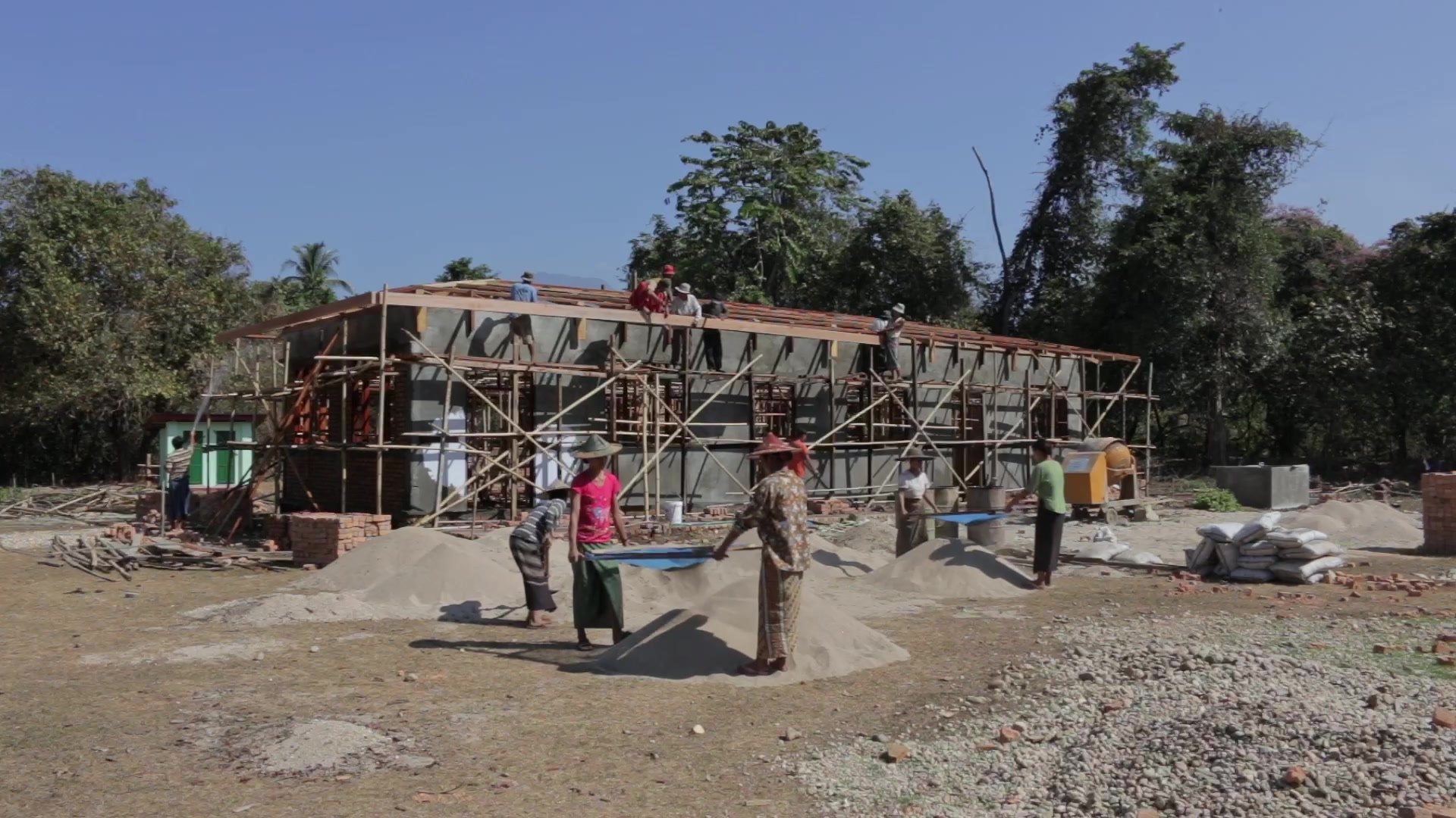 Building a New School in Myanmar