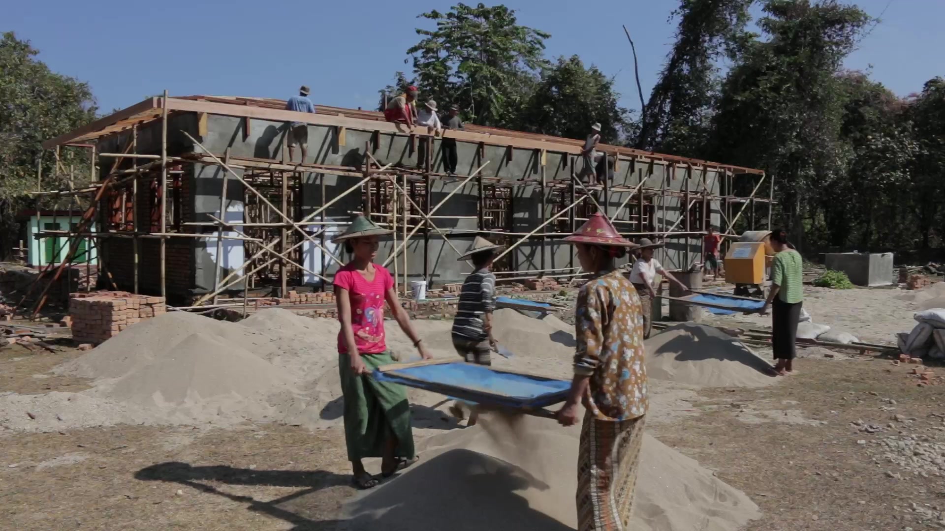 Building a New School in Myanmar