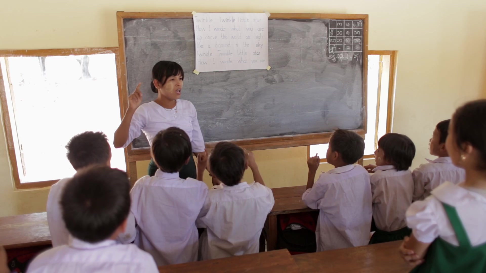 Teacher Engaging Students in Class