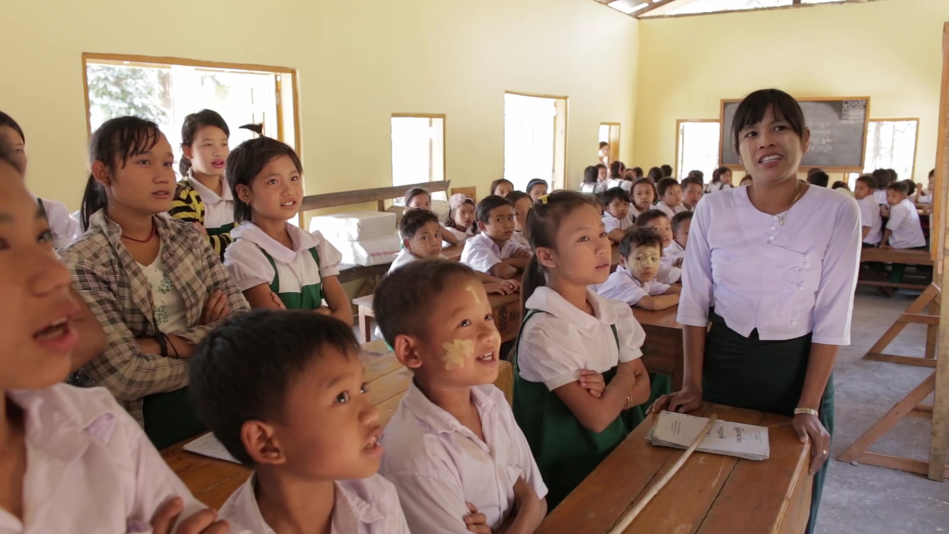Teacher Engaging Students in Class