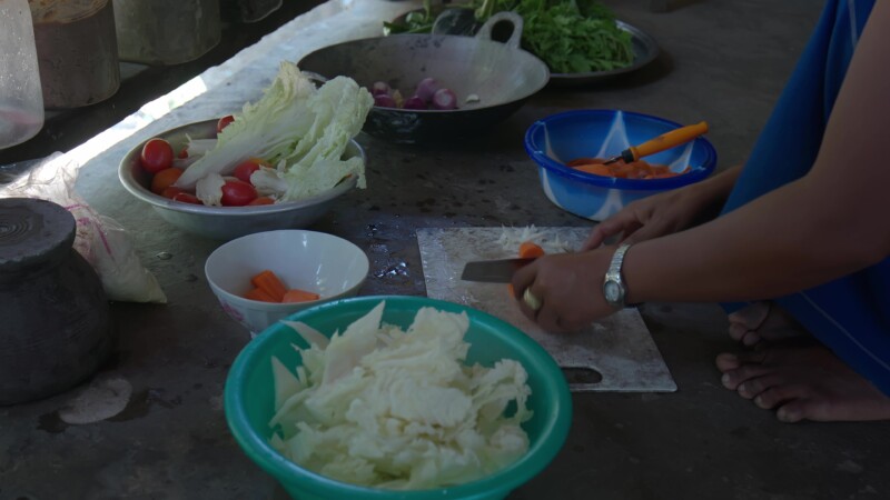 Cooking Lunch in Myanmar