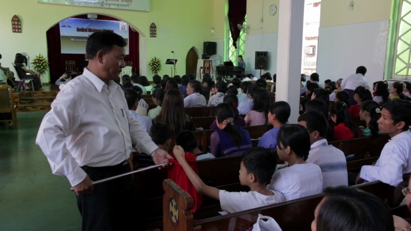 Collecting the Offering at a Christian Church in Burma — Collecting the offering at a Seventh-day Adventist Church in Yangon, BurmaKeywords: Burma, Myanmar, ...