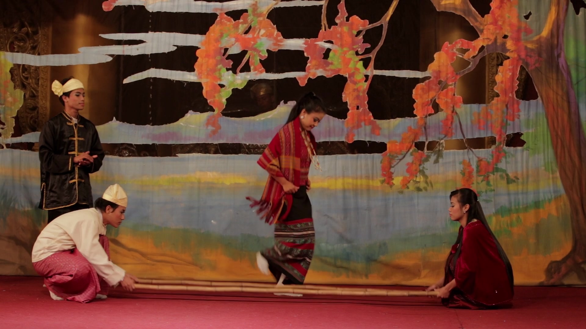 Dancers Perform in Yangon