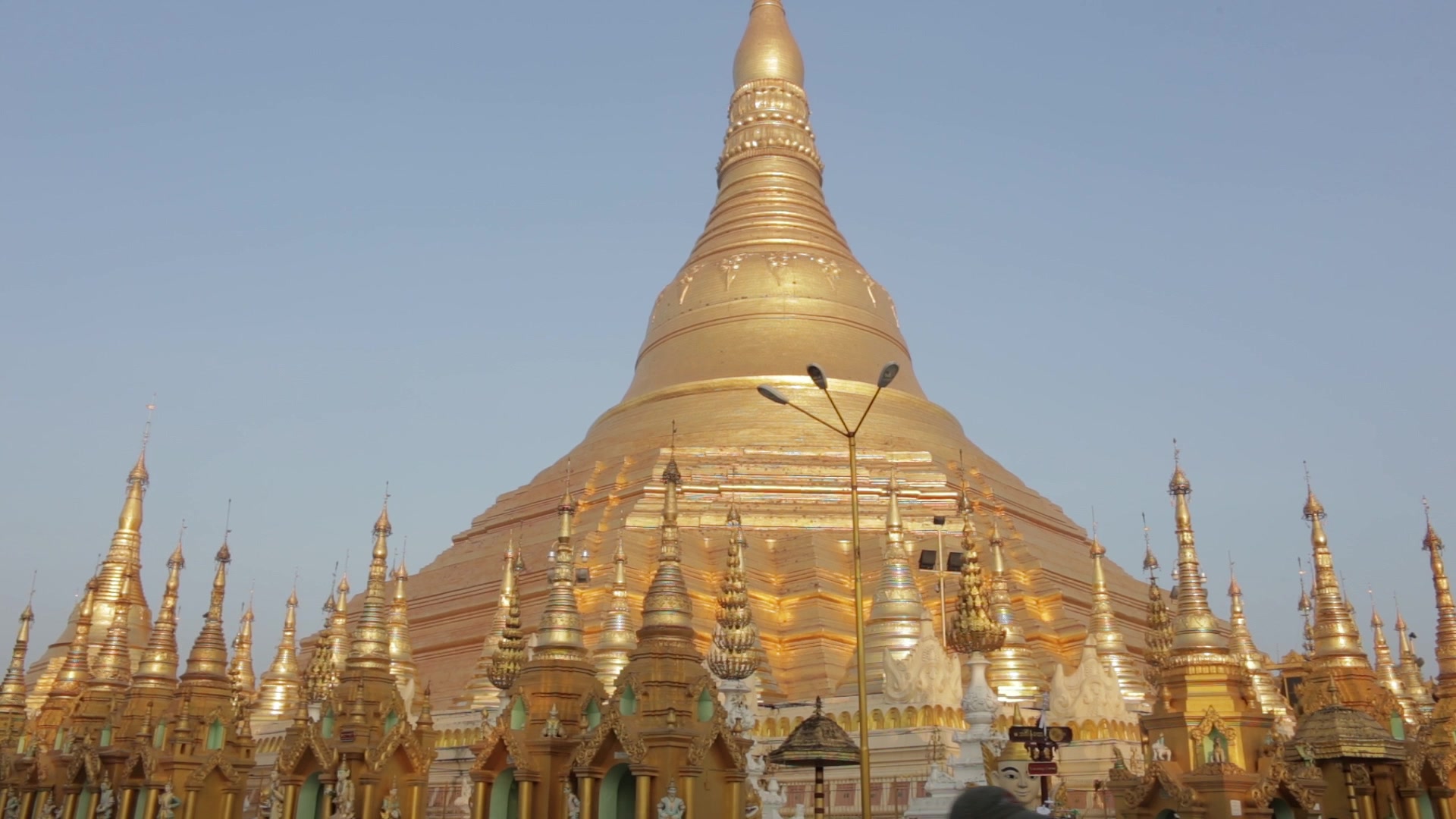 Shwedagon Pagoda in Yangon, Myanmar