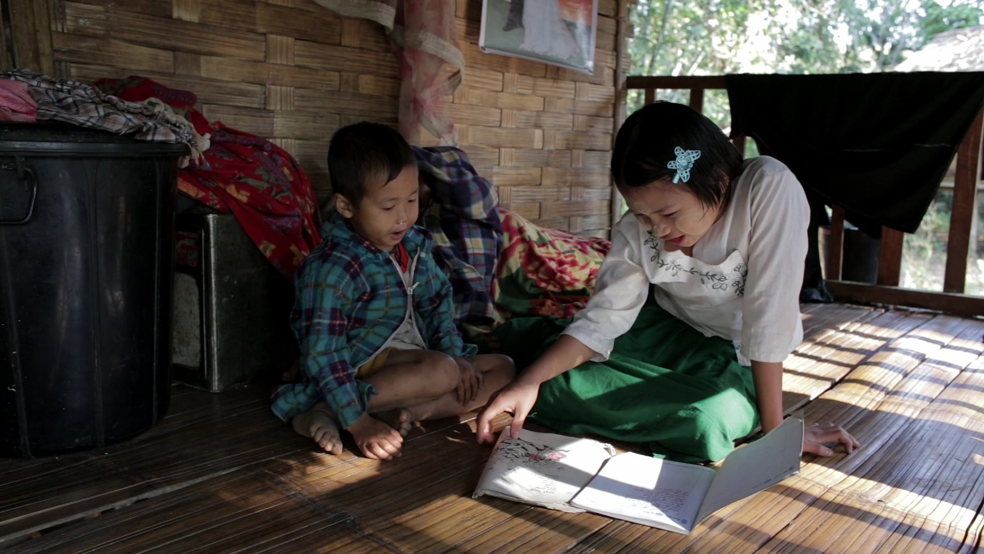 Doing Homework in Rural Myanmar