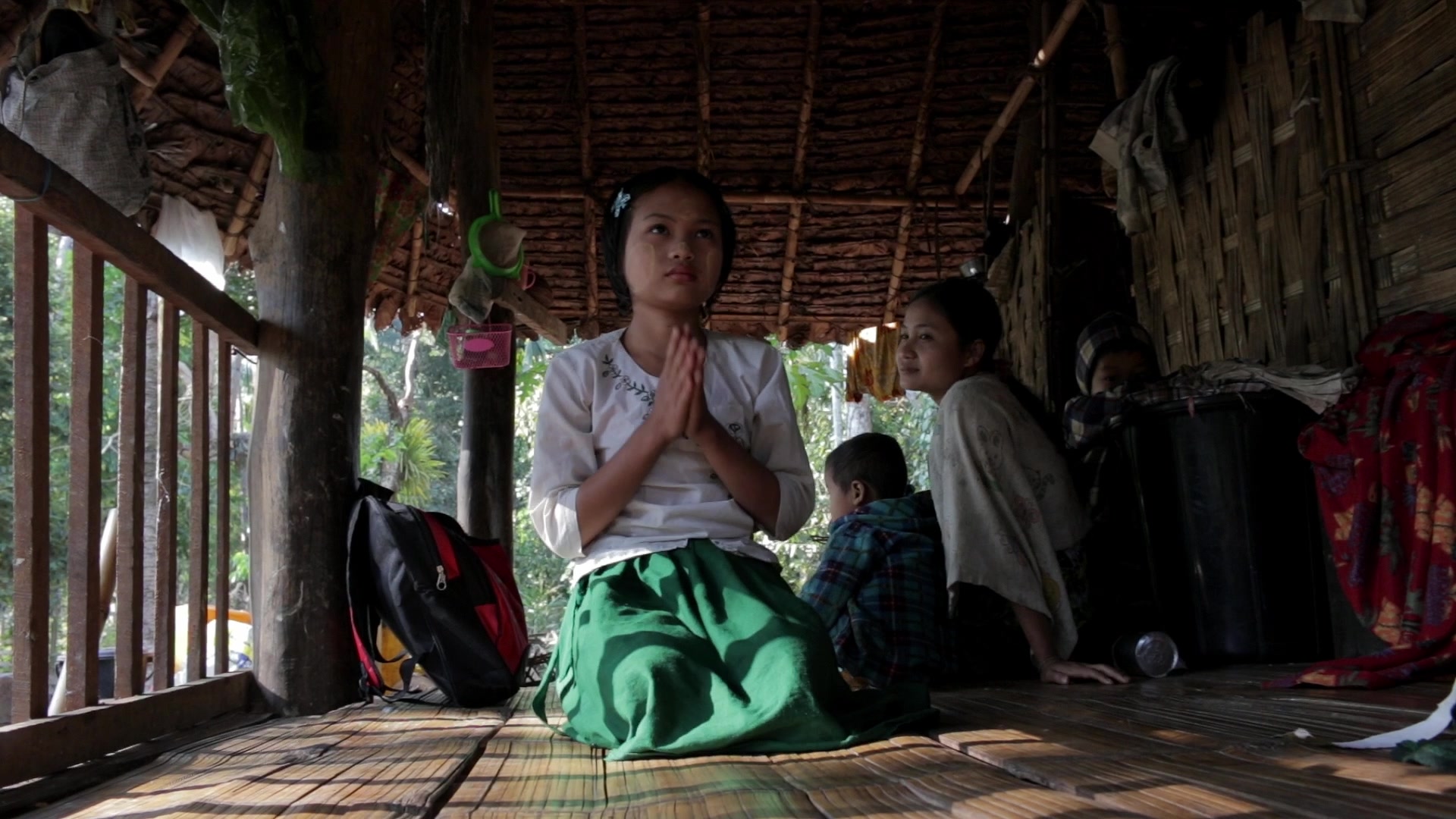 Morning Prayers in Myanmar