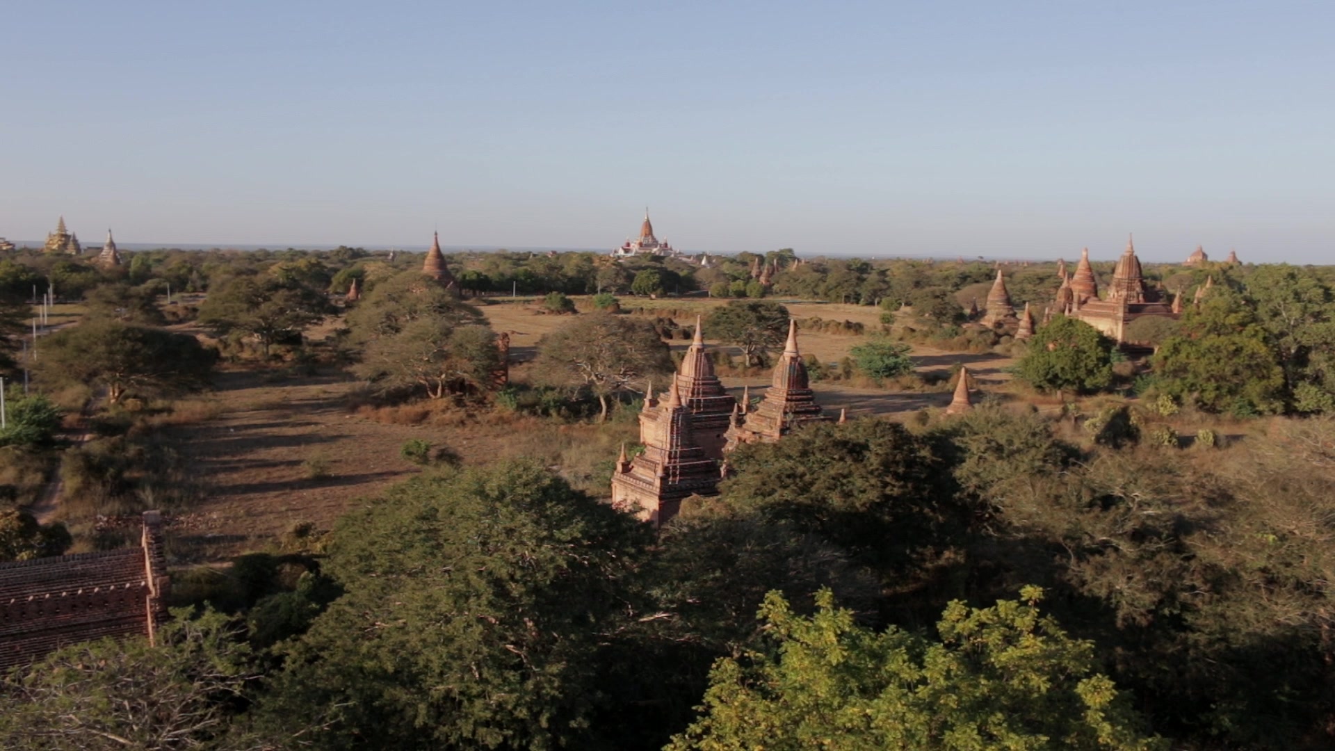 Ancient Buddhist Temples at Bagan, Myanmar