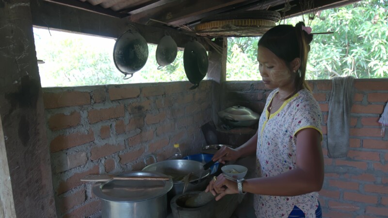 Cooking in Rural Myanmar