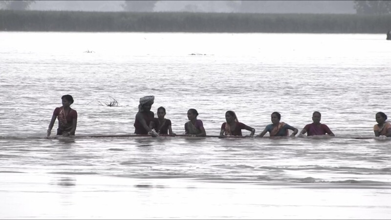 Flooding in Nepal — After a dam breaks in Southern Nepal, People are displaced from their homes and farms. — Nepal, IDP, Internally Displaced