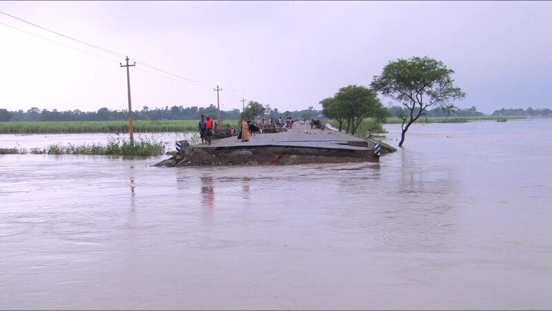 Flooding in Nepal — After a dam breaks in Southern Nepal, People are displaced from their homes and farms. — Nepal, IDP, Internally Displaced