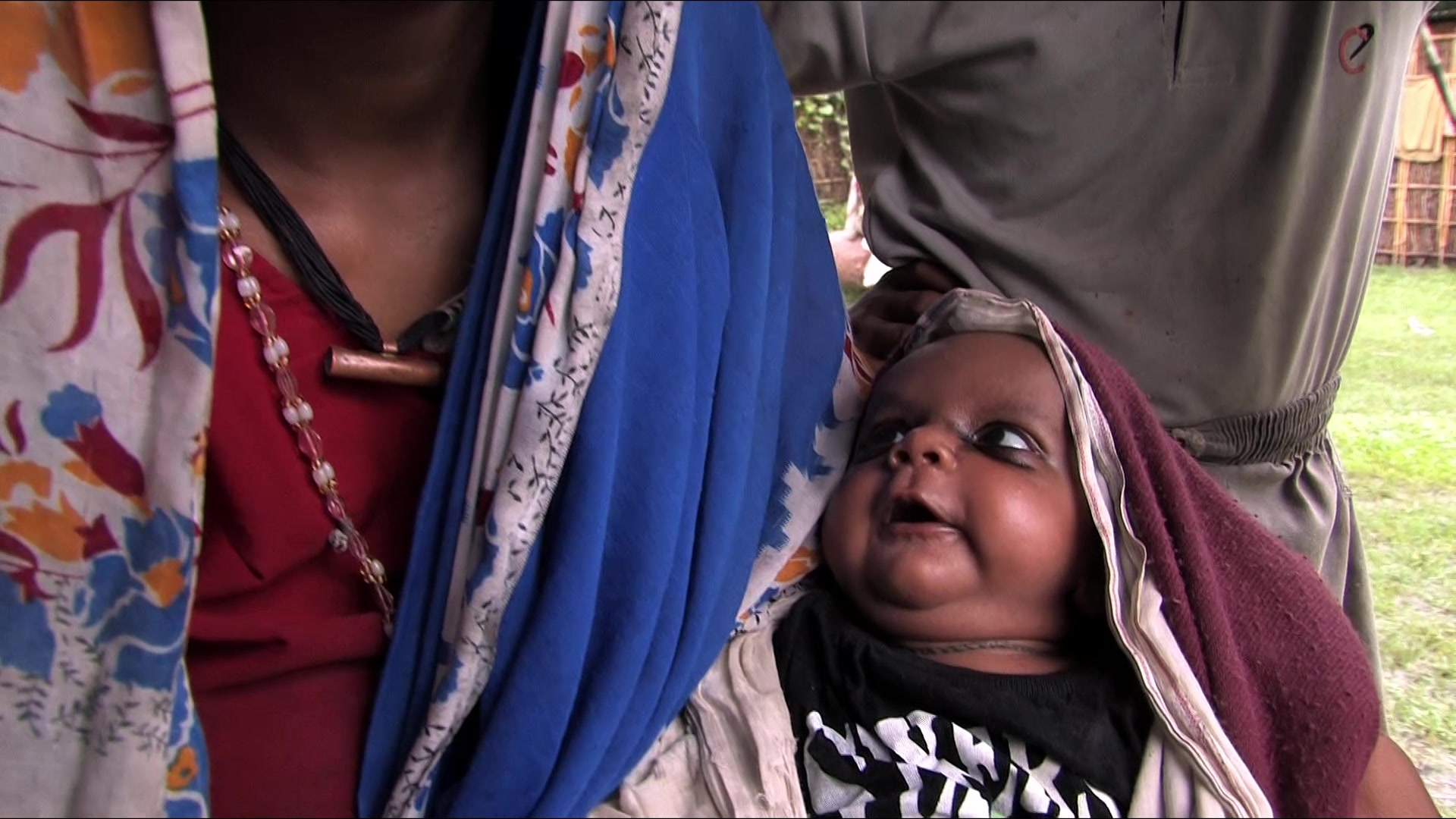 Victims  of Floods in Nepal