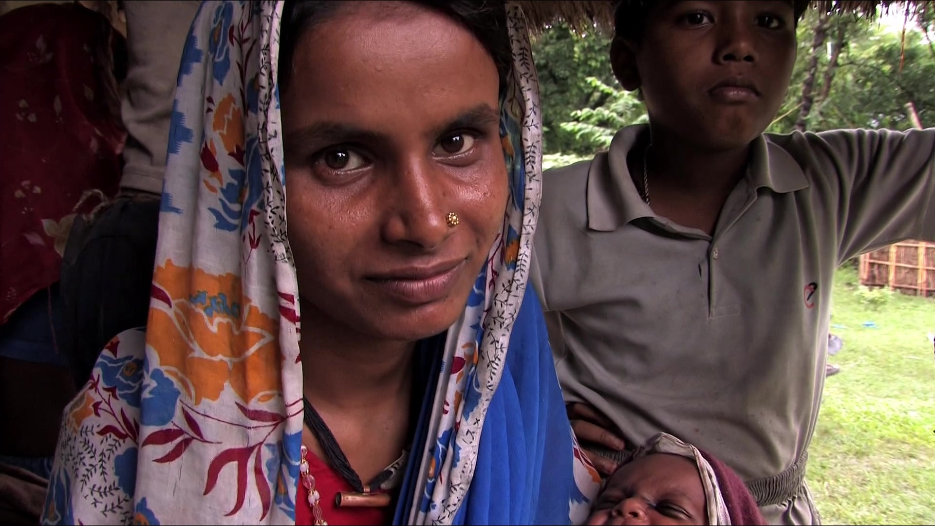 Victims  of Floods in Nepal