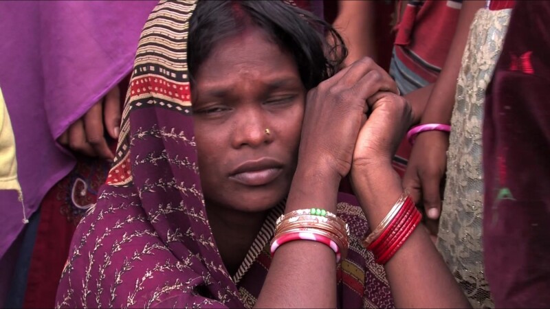 Woman at IDP Shelter in Nepal — A Woman in Nepal who has lost her home to floods takes temporary shelter at an IDP Camp in Nepal. — Nepal, IDP, Internally Di...