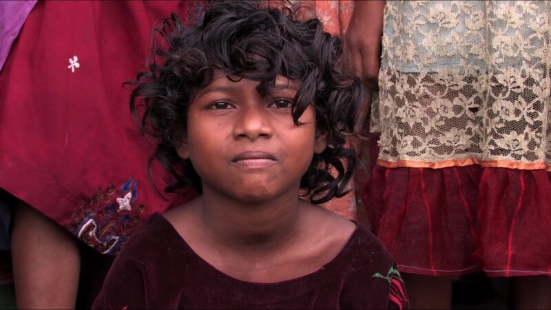 Girl in Nepal at IDP Camp — Children in Nepal displaced from their homes by flooding. — Nepal, IDP, Internally Displaced