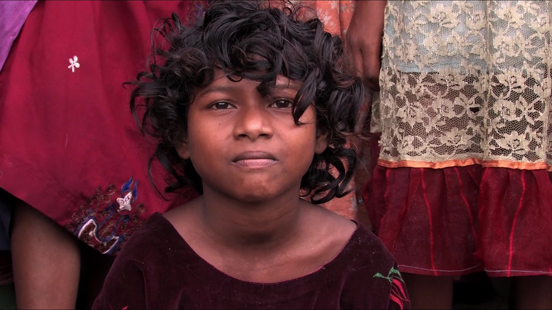 Girl in Nepal at IDP Camp