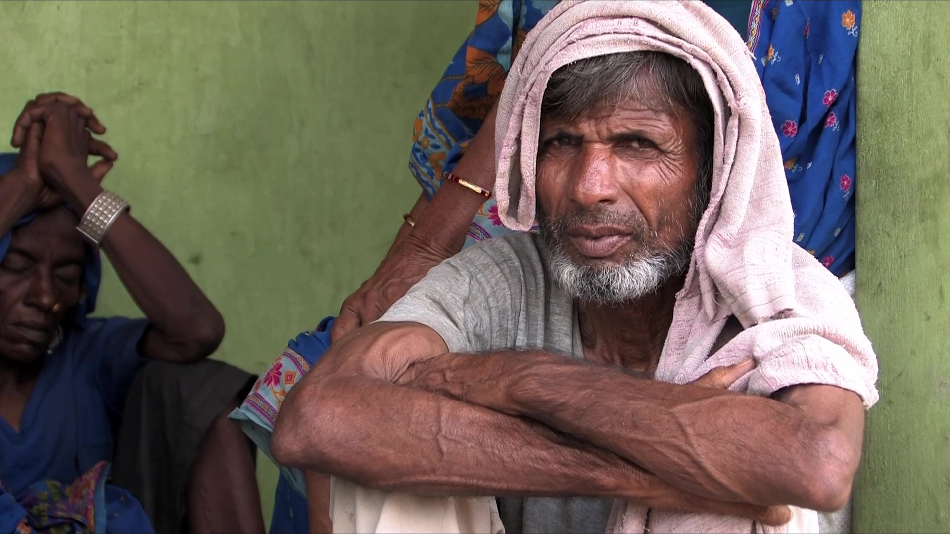 Victims  of Floods in Nepal