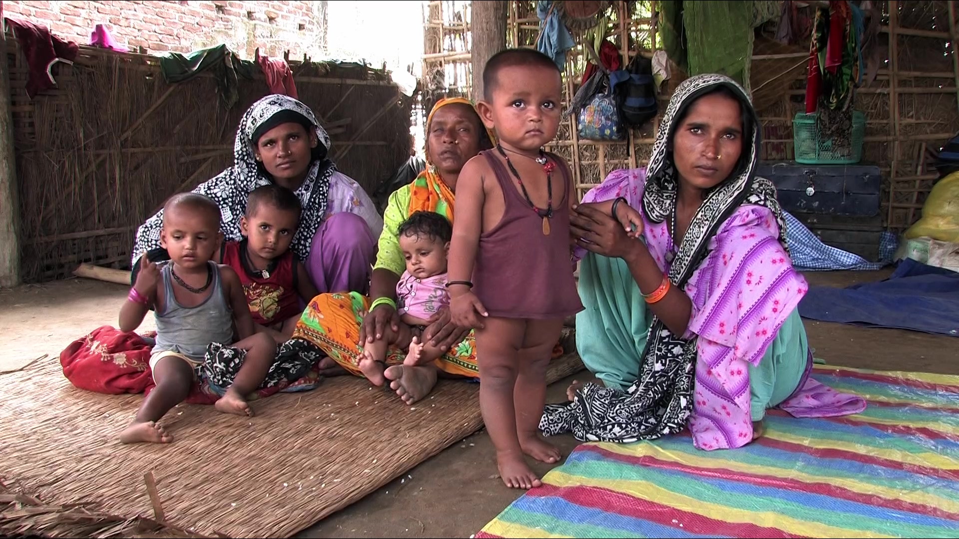 Victims  of Floods in Nepal