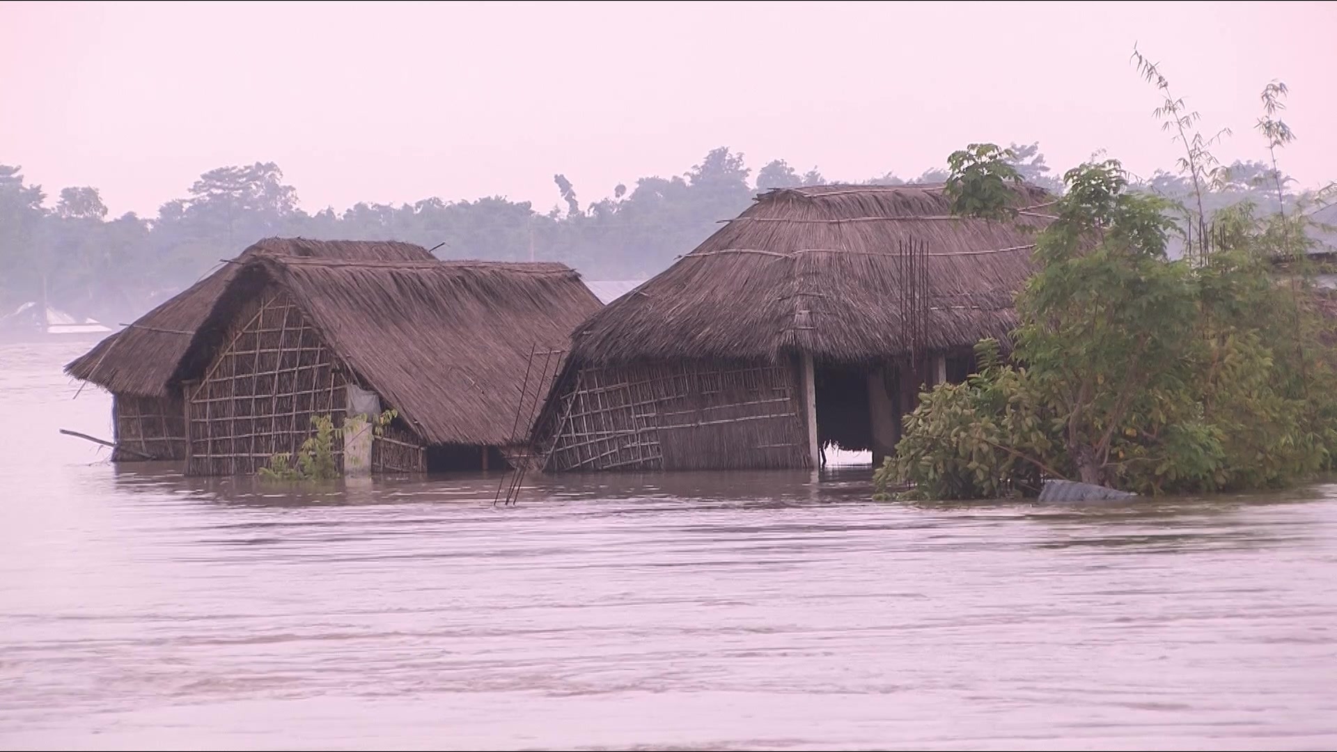 Farm Flooded in Nepal