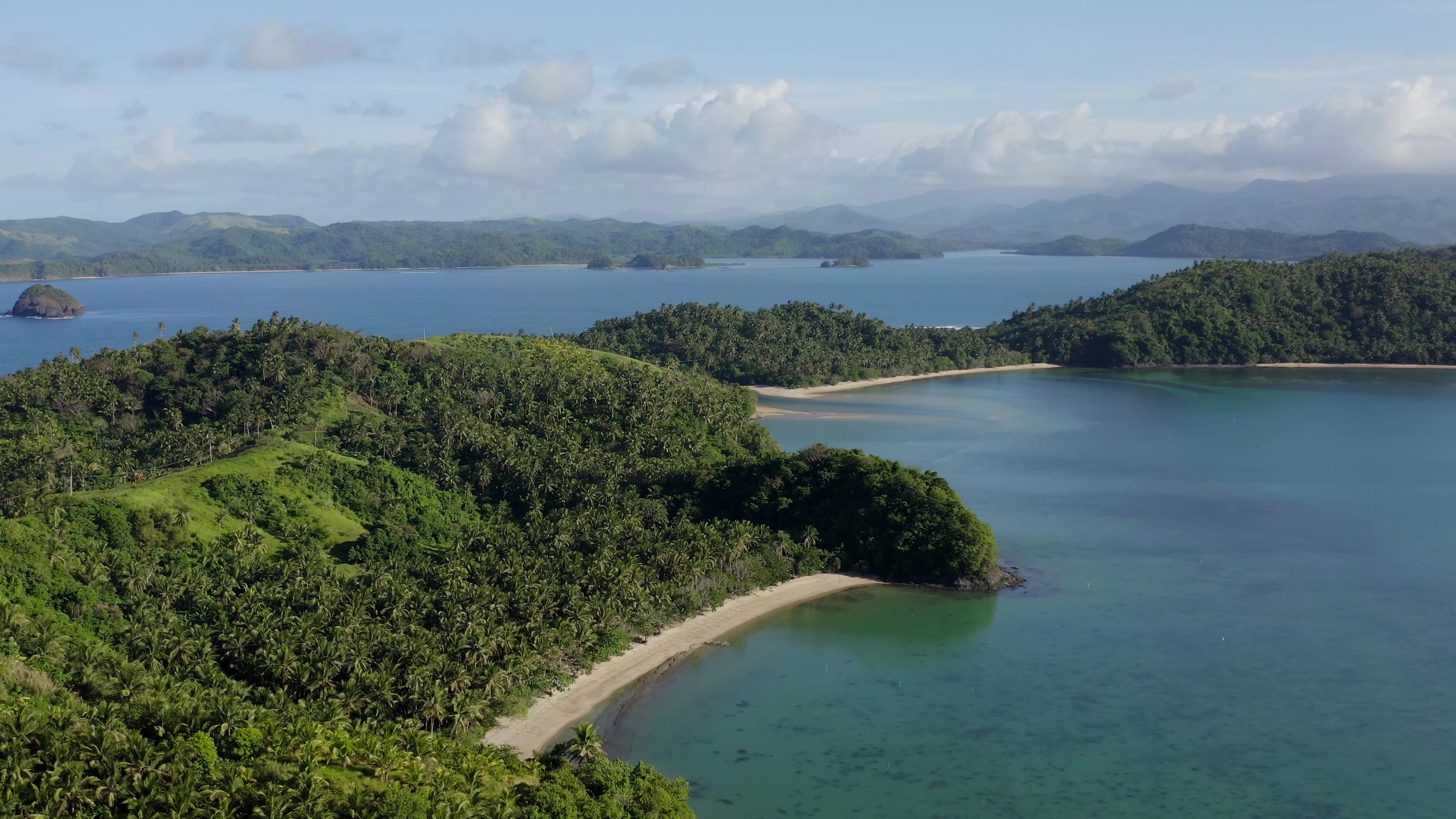 Drone Flyover of Philppines Coast