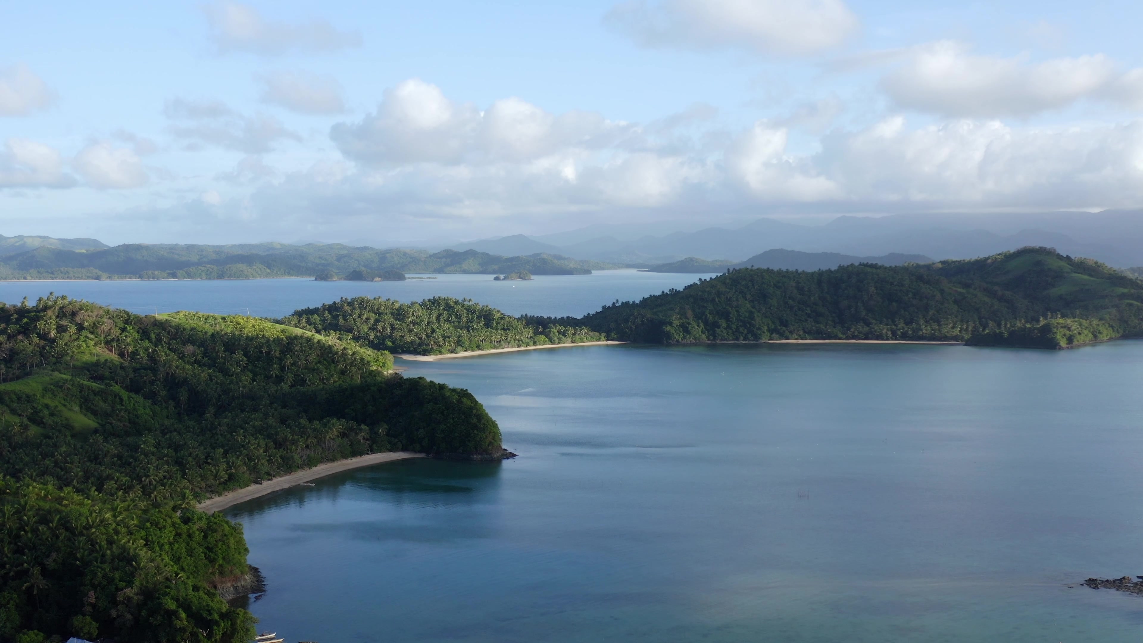 Drone Flyover of Philppines Coast