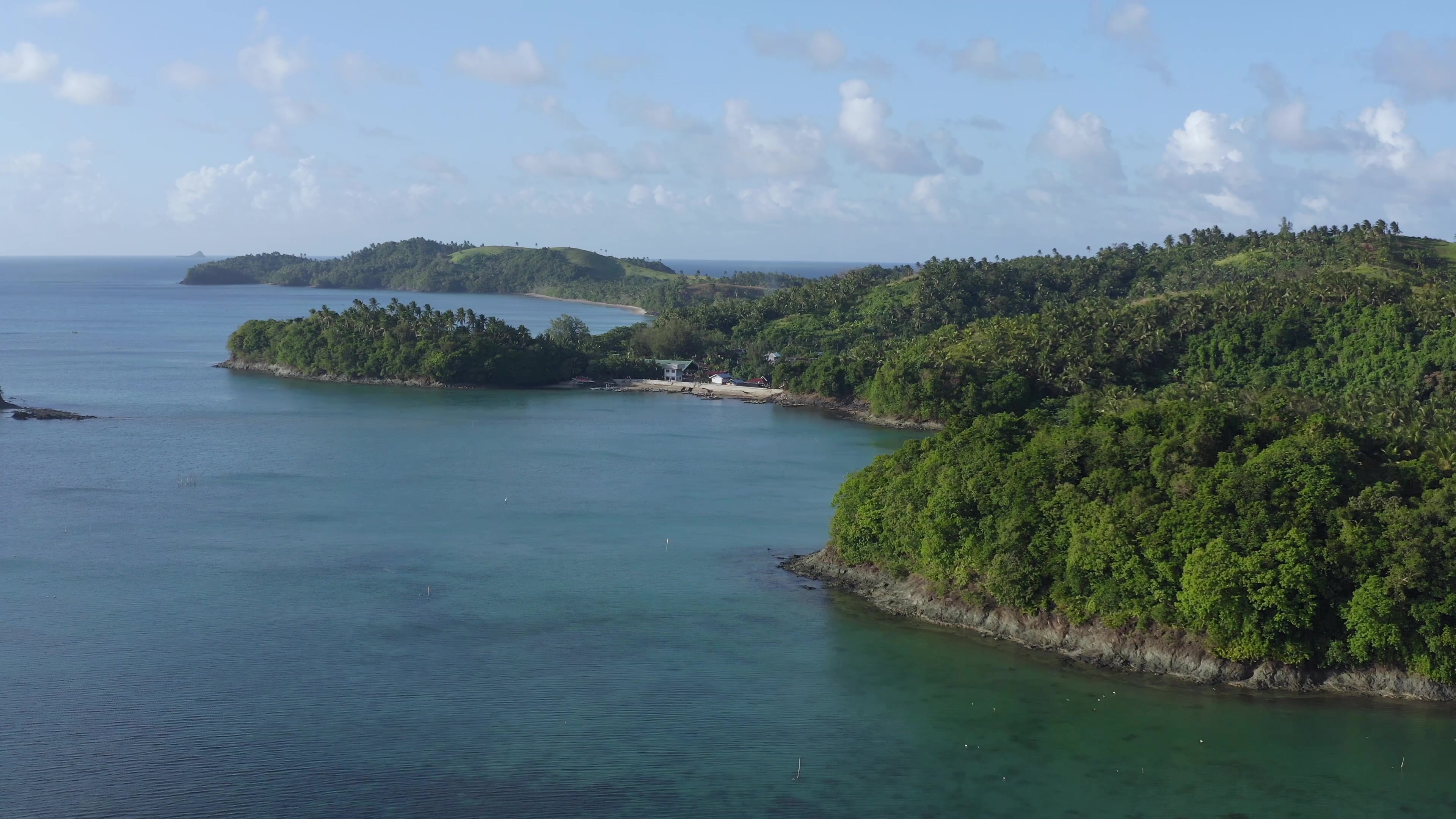 Drone Flyover of Philppines Coast