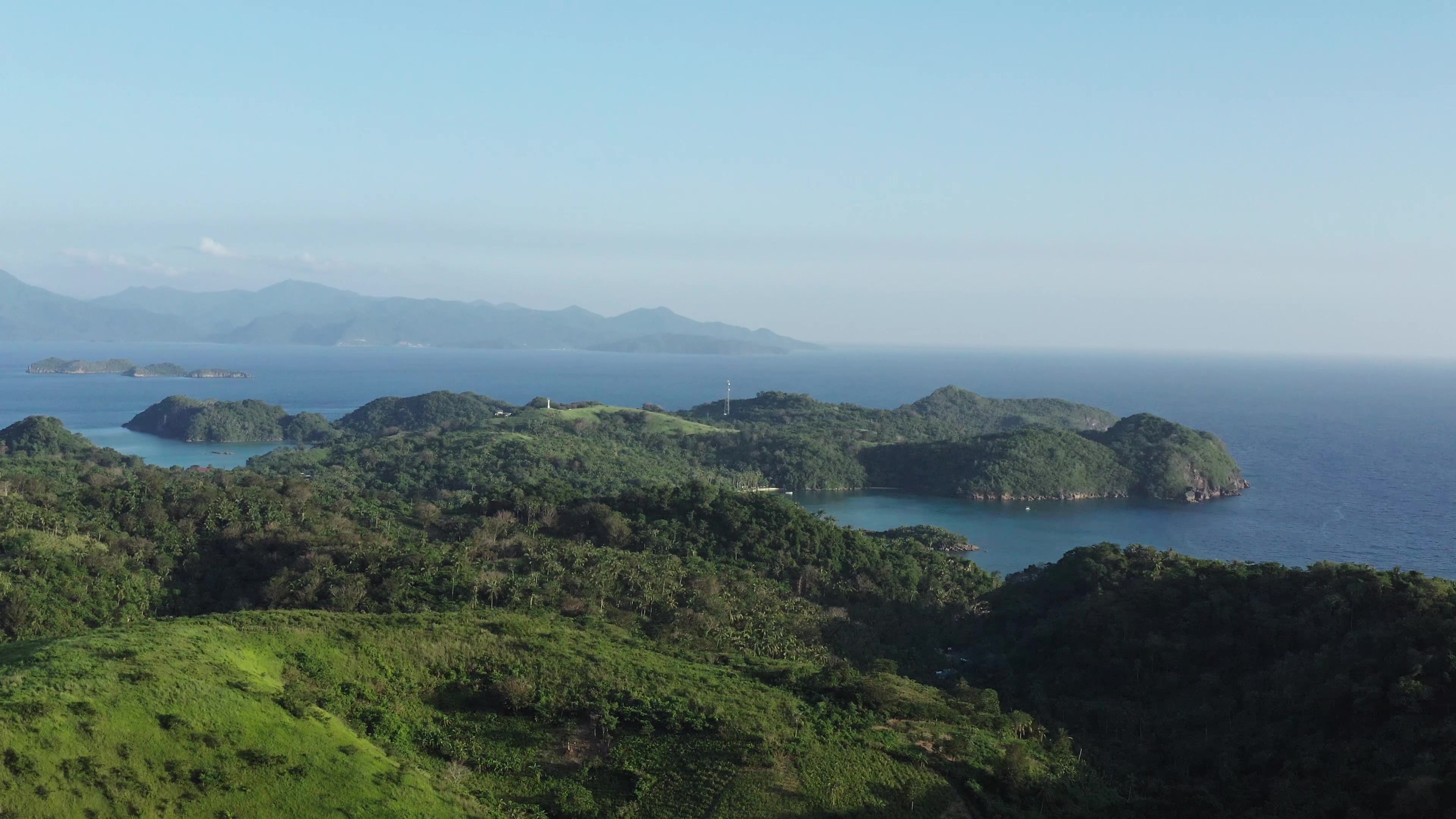 Drone Flyover of Philppines Coast