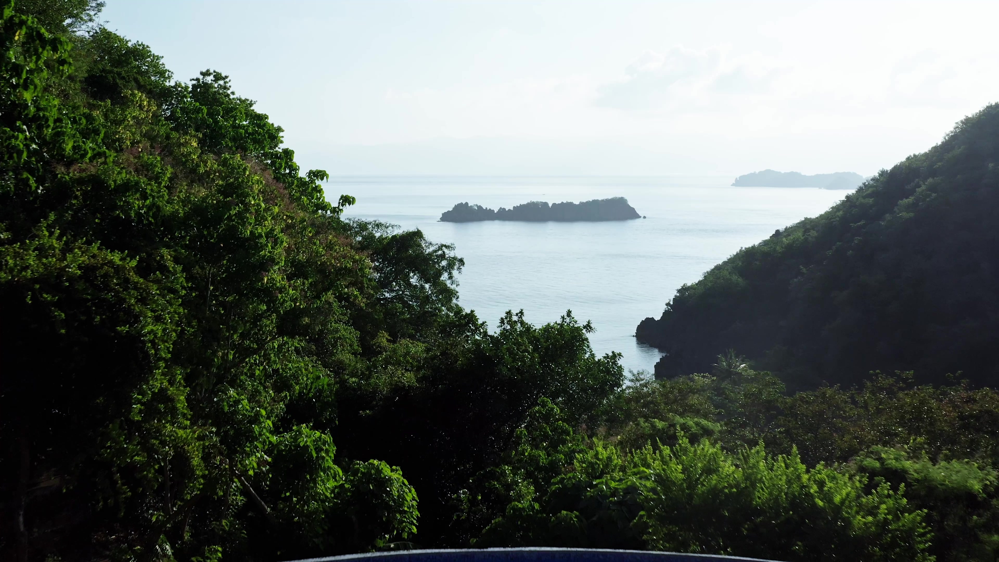 Drone Flyover of Philppines Coast