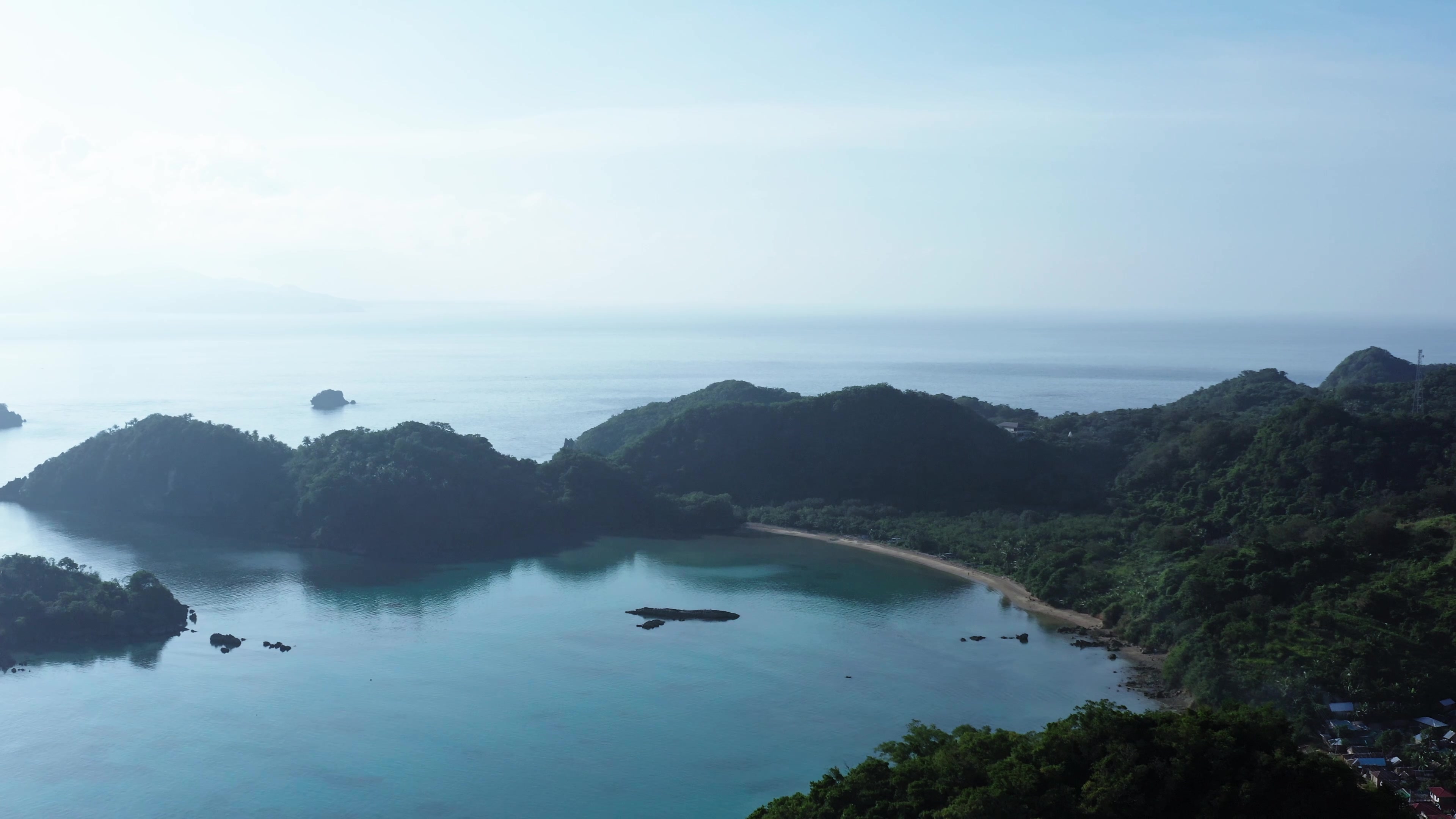 Drone Flyover of Philppines Coast