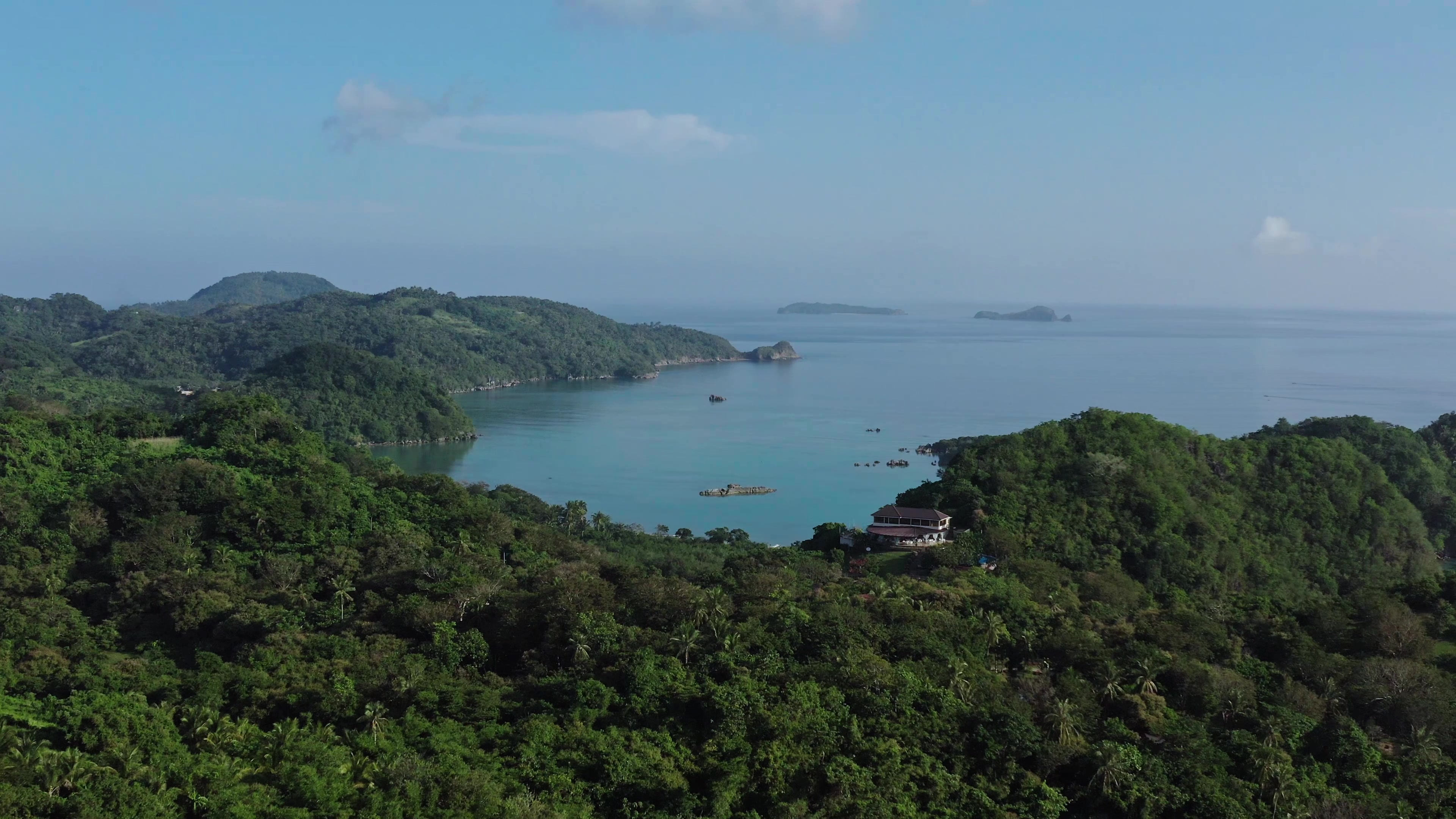 Drone Flyover of Philppines Coast