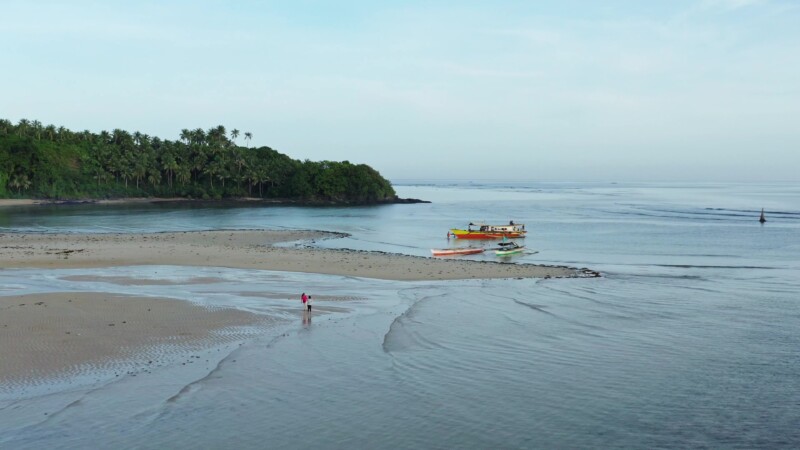 Philippines V1 0042 — Drone, Flyover, Aerial Video, Philippines, sea