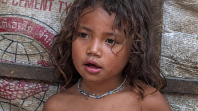 SEAsia V1 0018 — Poverty, Shantytown, slum, squatter Settlement, children