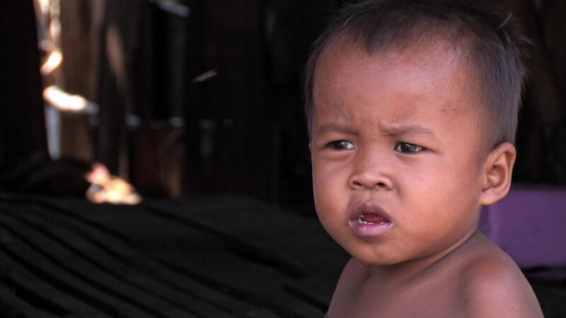 SEAsia V1 0032 — Poverty, Shantytown, slum, squatter Settlement, children