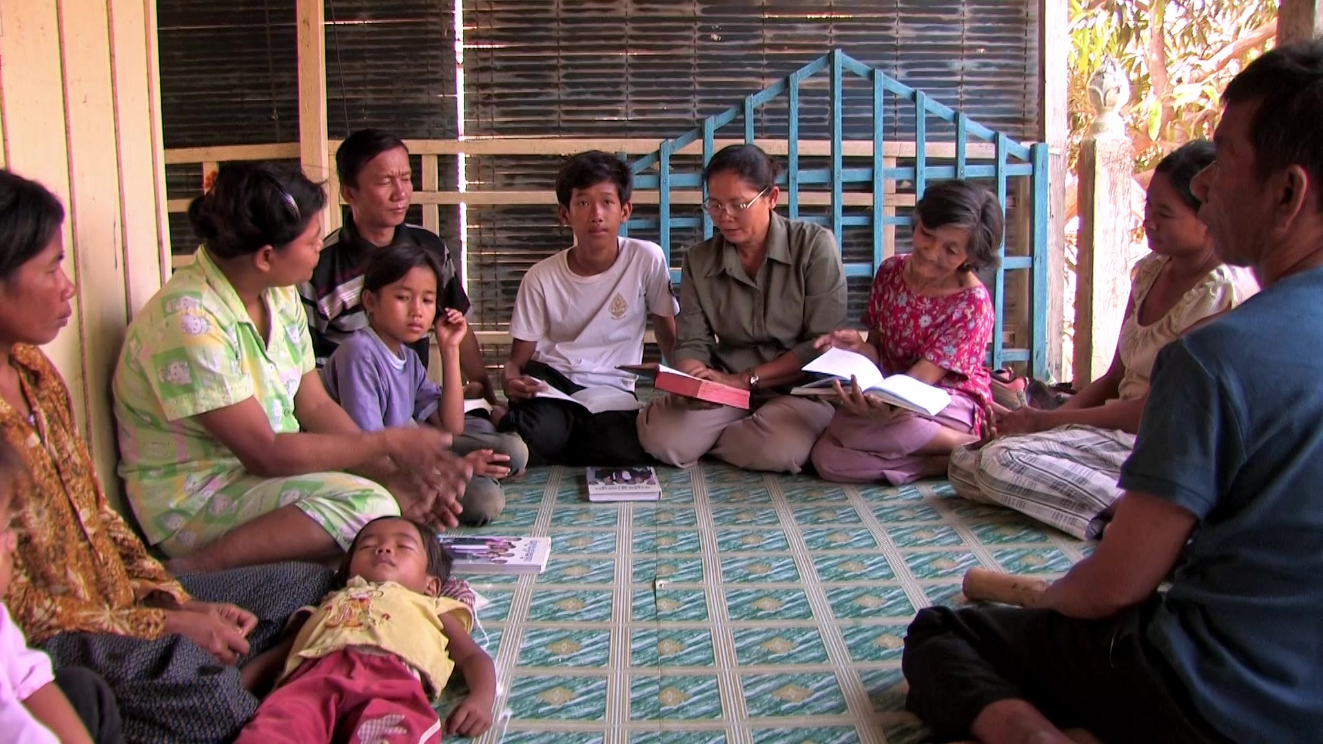 Bible Study in Cambodia