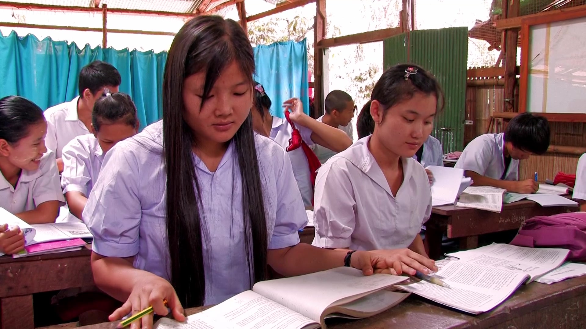 Refugee Children in School
