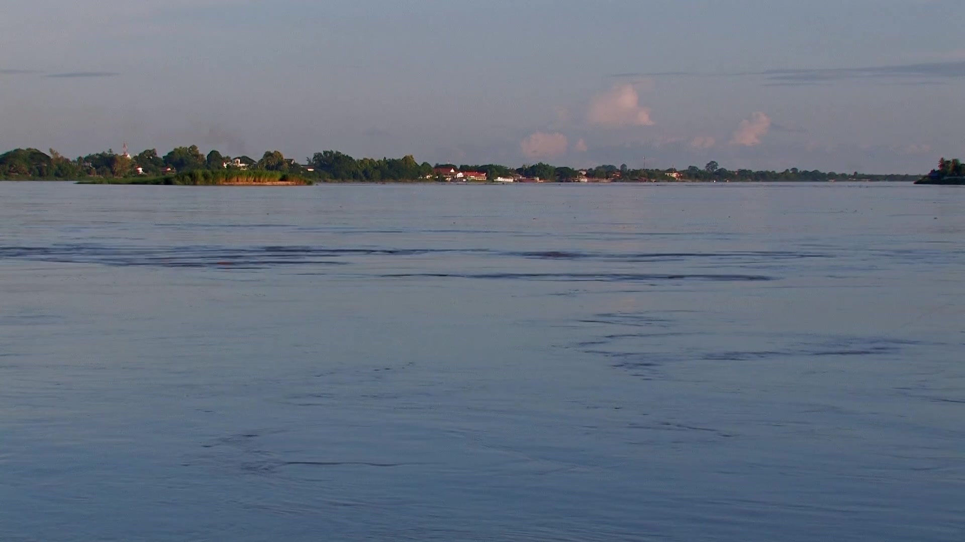 Mighty Mekong River in Laos