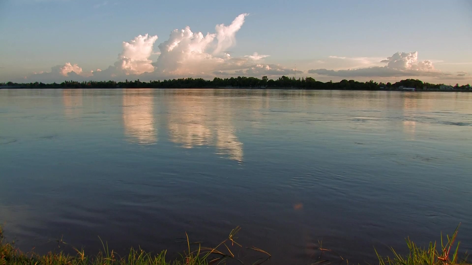 Mighty Mekong River in Laos