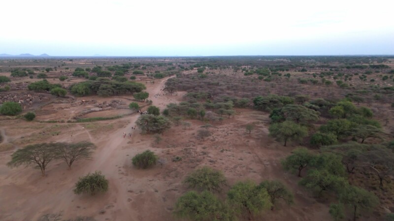 Drone Over Rural South Sudan — Drone over South SudanKeywords: Kapoeta, Eastern Equatorial Guinea State, South Sudan, Africa, Rural, Remote, Pastoralists, Dr...