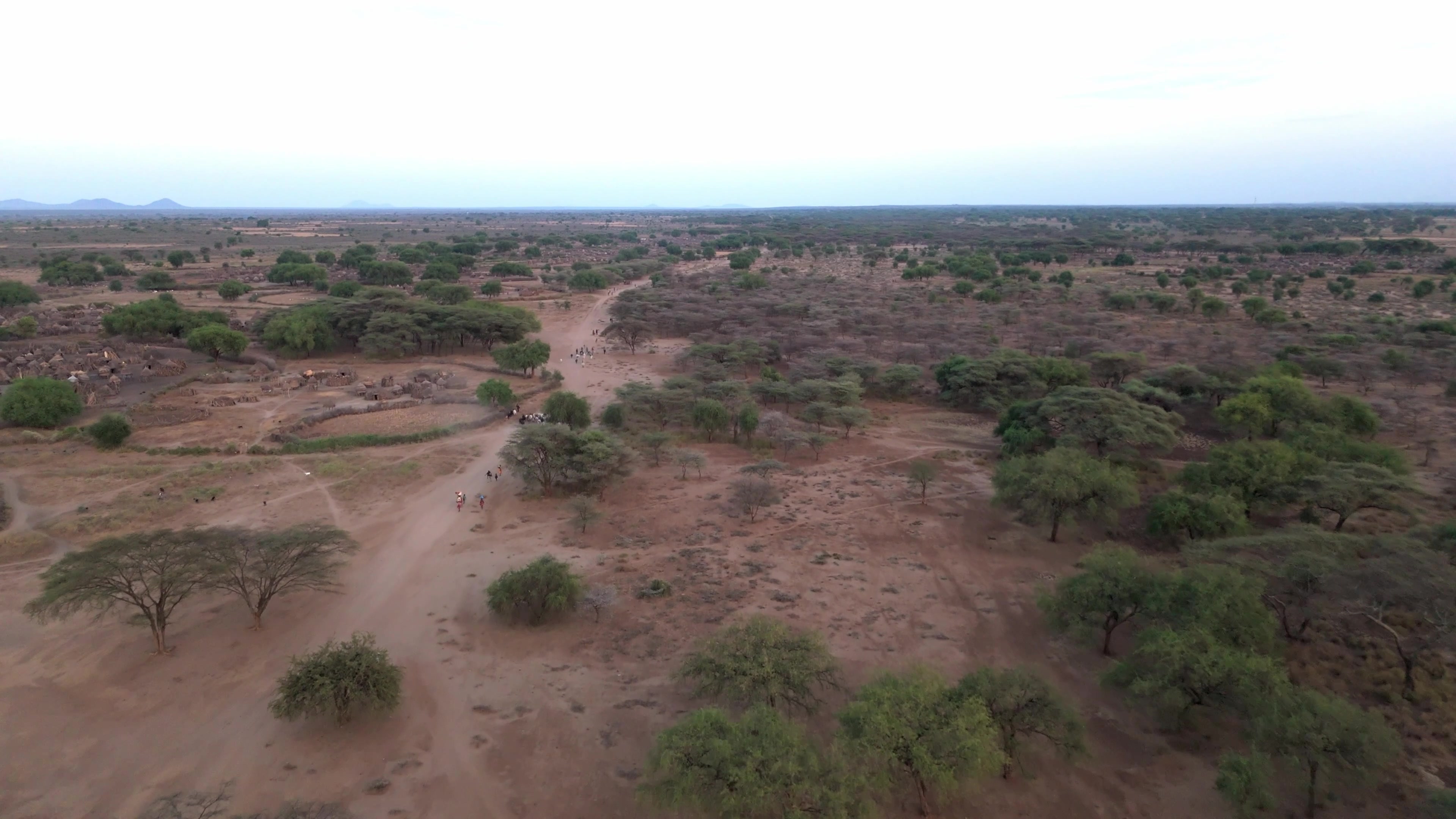 Drone Over Rural South Sudan