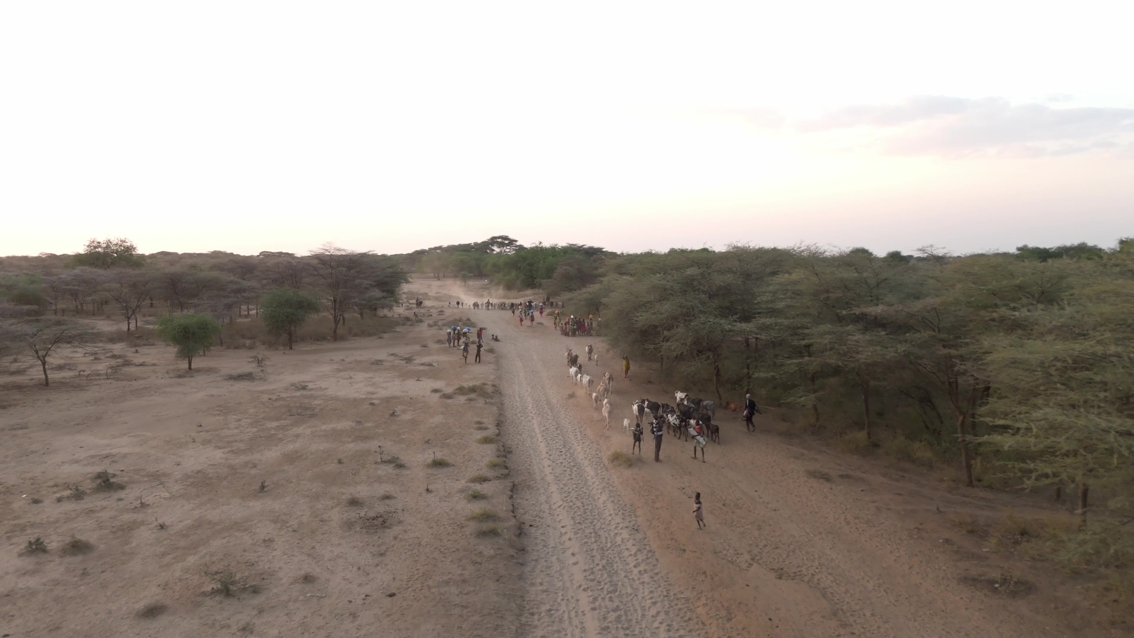 Drone Over Rural South Sudan