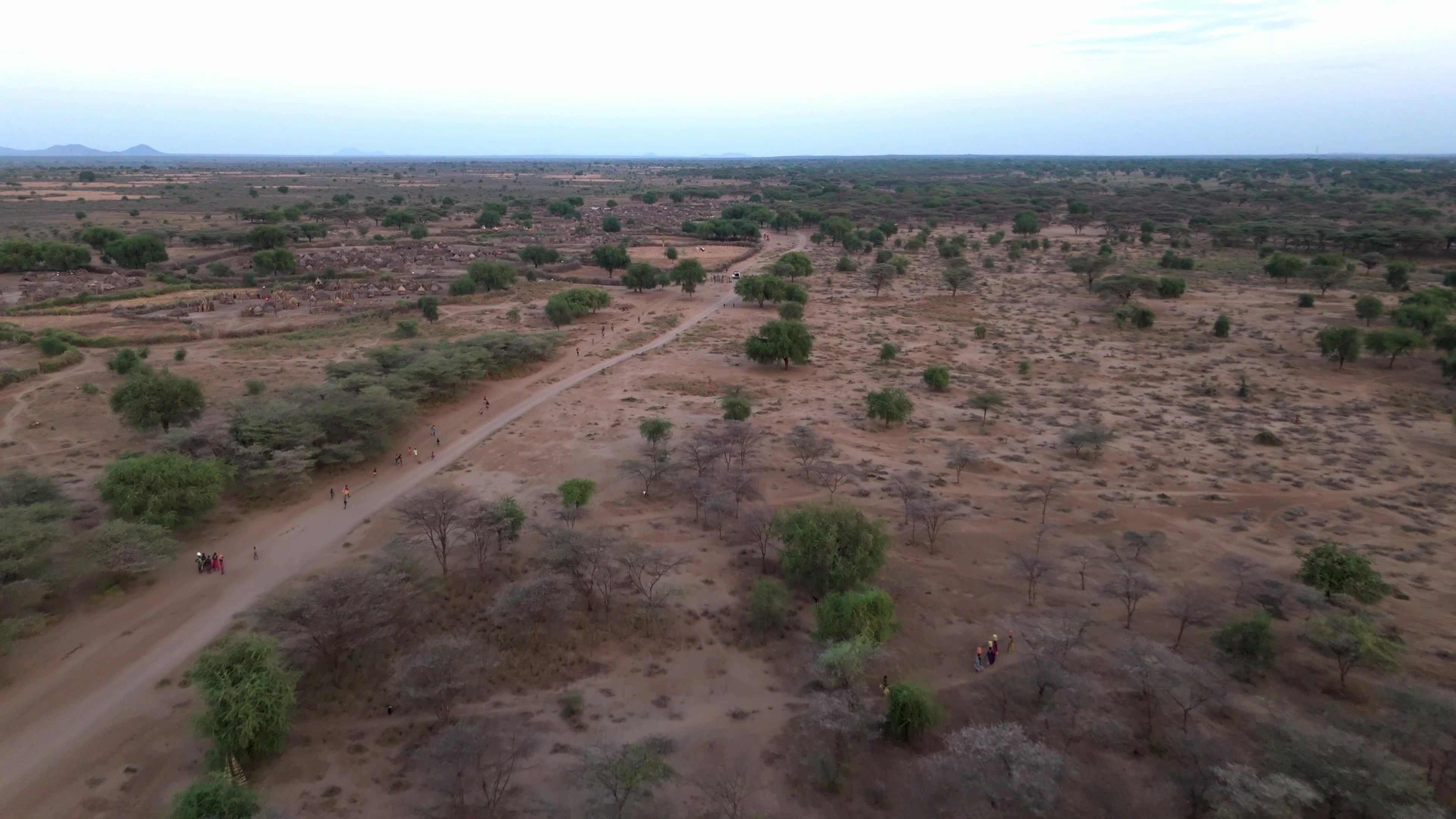 Drone Over Rural South Sudan