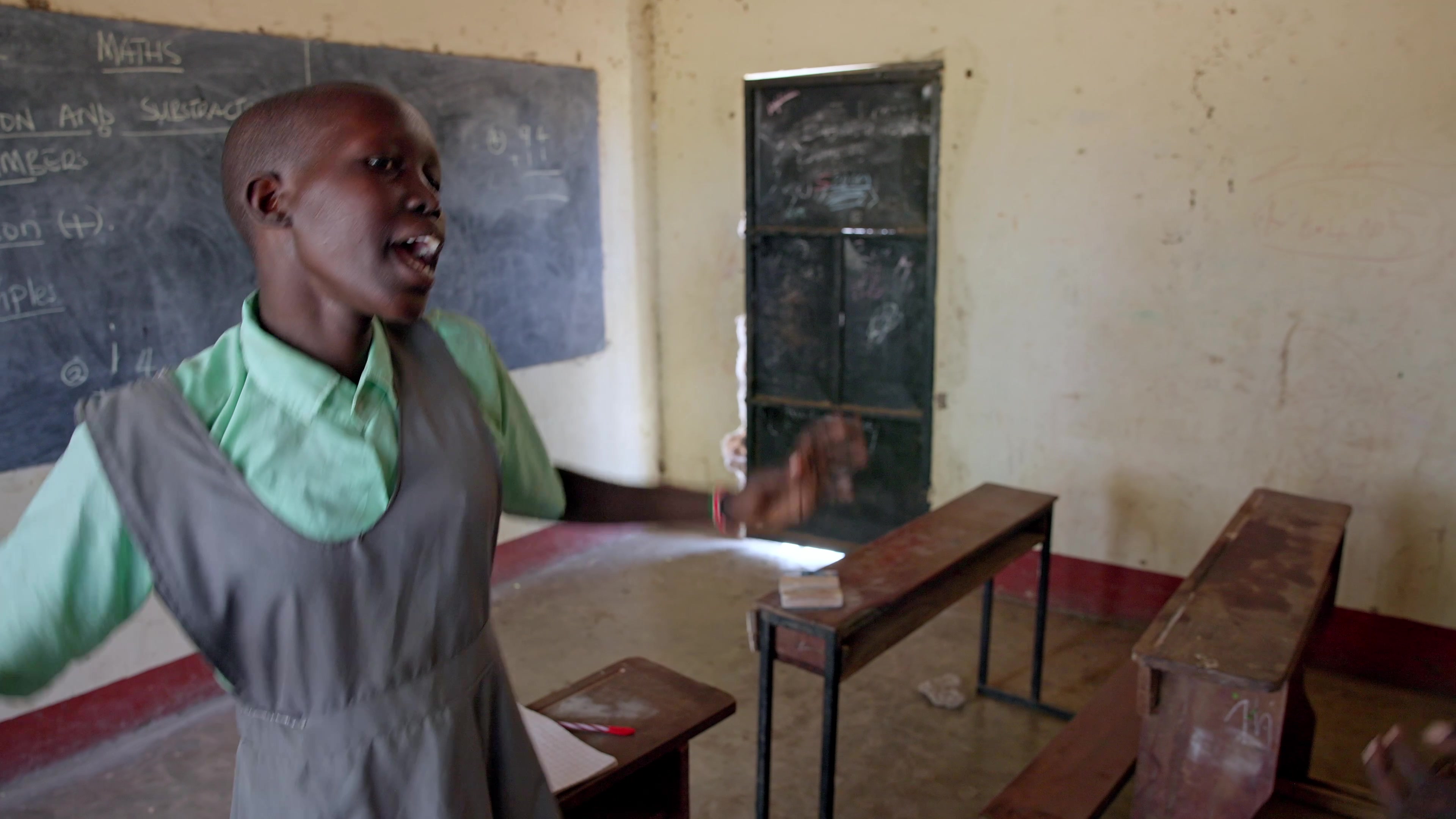 Singing In School in Africa
