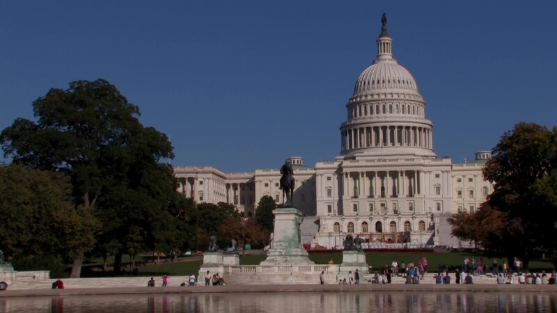 United States Capitol Building — Stock Footage, USA, United States, Washington, Capitol