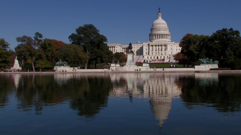 United States Capitol Building — Stock Footage, USA, United States, Washington, Capitol