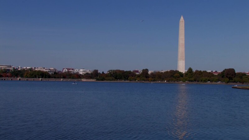 Washington Monument — Stock Footage, USA, United States, Washington, Capital